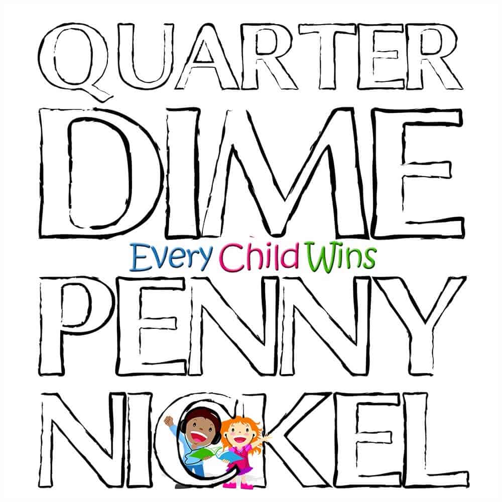 Quarter Dime Penny Nickel