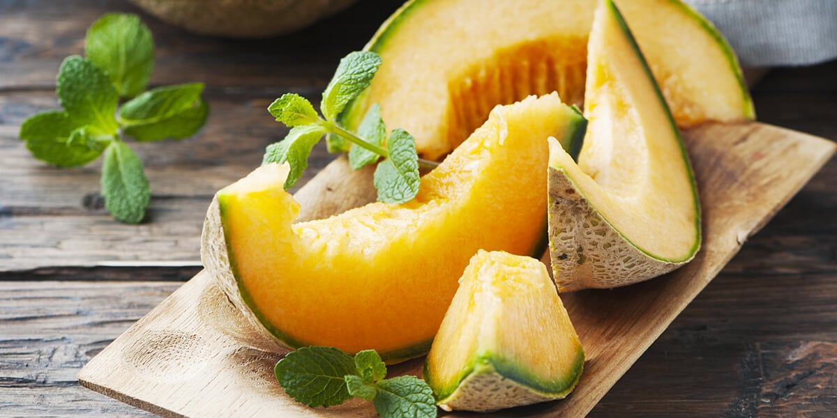 Healthy Food for Kids: Cantaloupes